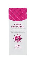 Духи, Парфюмерия, косметика Водостойкий солнцезащитный крем - Lioele Fresh Sun Screen, SPF 45 PA++ (пробник)