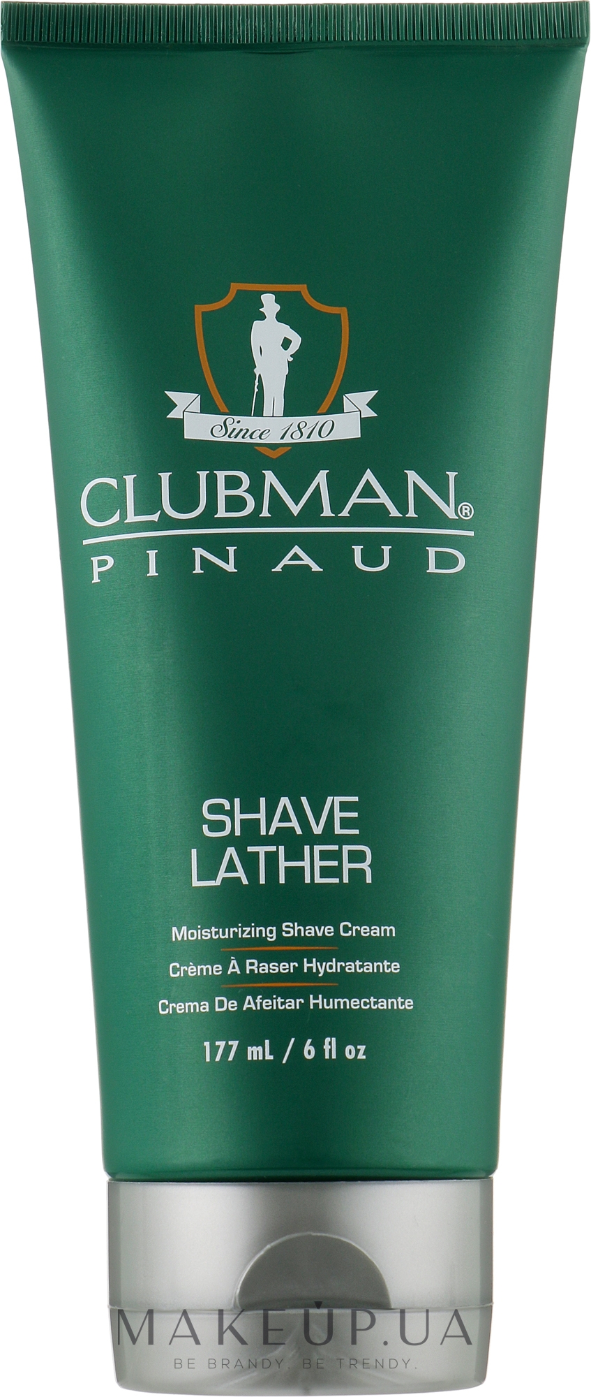 Увлажняющая крем-пена для бритья - Clubman Pinaud Shave Lather — фото 177ml
