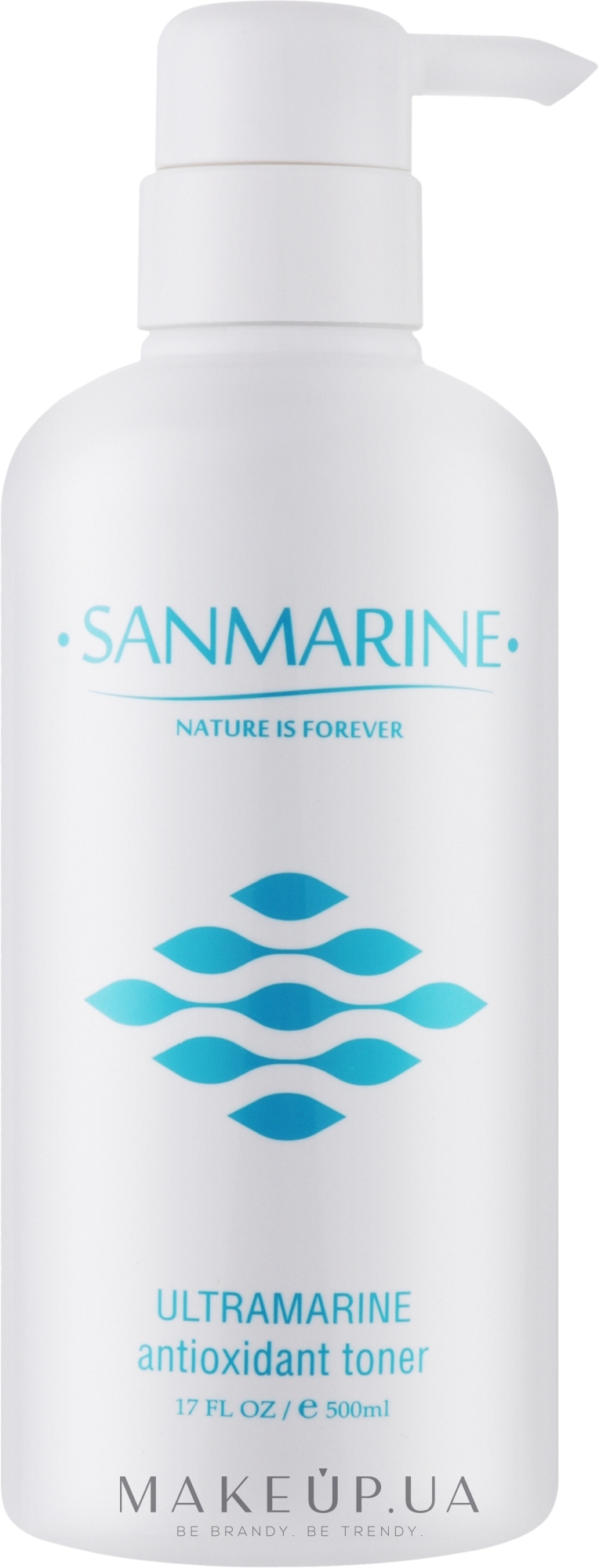 Антиоксидантный тоник для лица - Sanmarine Ultramarine Antioxidant Toner — фото 500ml