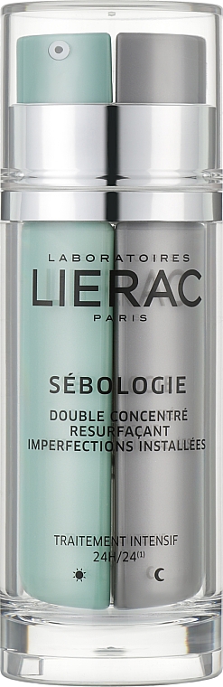 Двофазний концентрат для обличчя - Lierac Sebologie Resurfacing Double Concentrate