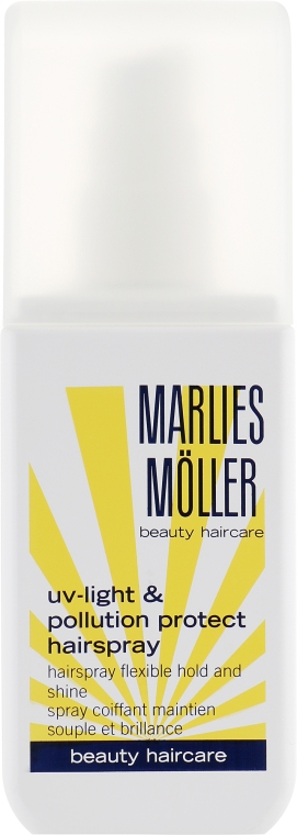 Солнцезащитный стайлинг-спрей с ароматом парфюма - Marlies Moller UV-light & Pollution Protect Hairspray — фото N1