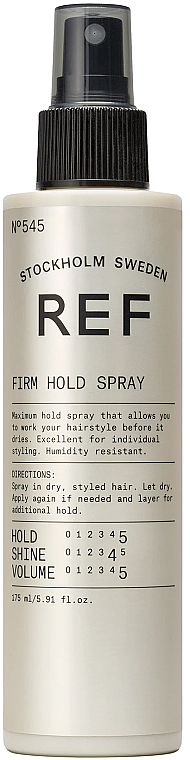 Лак-спрей для укладання волосся сильної фіксації - REF Firm Hold Spray — фото N1