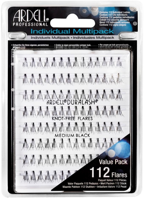 Набор пучковых ресниц Medium Black - Ardell Individual Multipack Lashes — фото N1