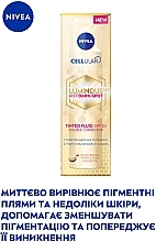 Тонувальний флюїд "Подвійна корекція" - NIVEA Cellular Luminous 630 Anti Dark-Spot SPF20 — фото N3