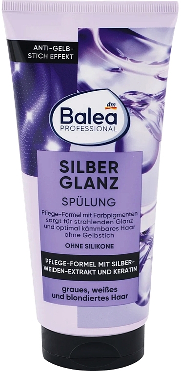 Кондиціонер для волосся "Срібний блиск" - Balea Professional Silberglanz Conditioner