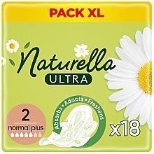 Гигиенические прокладки с крылышками, 18 шт. - Naturella Ultra Normal Plus — фото N2