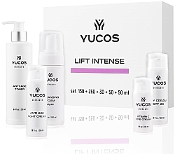 Набір - Yucos Lift Intense (clea/foam/150ml + n/cr/50ml + eye/cr/30ml + toner/250ml + d/cr/50ml) * — фото N1