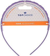Парфумерія, косметика Обруч для волосся, 27918, фіолетовий - Top Chice