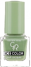 Духи, Парфюмерия, косметика Лак для ногтей - Golden Rose Ice Color Nail Lacquer