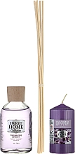 Набір - Sweet Home Collection Lavender Home Fragrance Set (diffuser/100ml + candle/135g) — фото N2