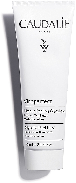 Маска-пілінг гліколева для обличчя - Caudalie Vinoperfect Glycolic Peel Mask — фото N2