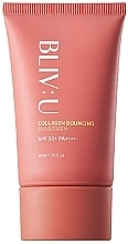 Сонцезахисний крем із колагеном - Bliv:U Collagen Bouncing Sunscreen — фото N1