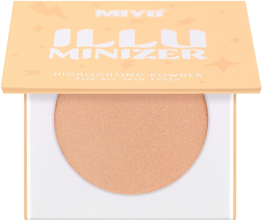 Пудра-хайлайтер для обличчя й тіла - Miyo Illuminizer Highlighting Powder