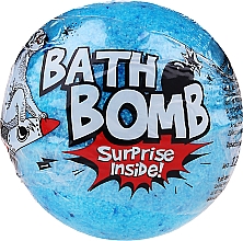 Бомбочка для ванн "Сюрприз", блакитна - LaQ Bath Bomb — фото N1