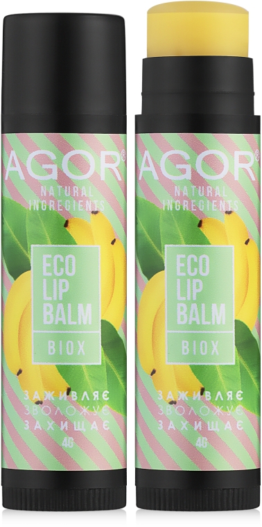 Бальзам для губ - Agor Biox Eco Lip Balm — фото N1