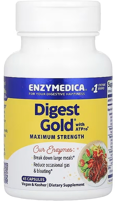 Пищеварительные ферменты - Enzymedica Digest Gold with ATPro — фото N1