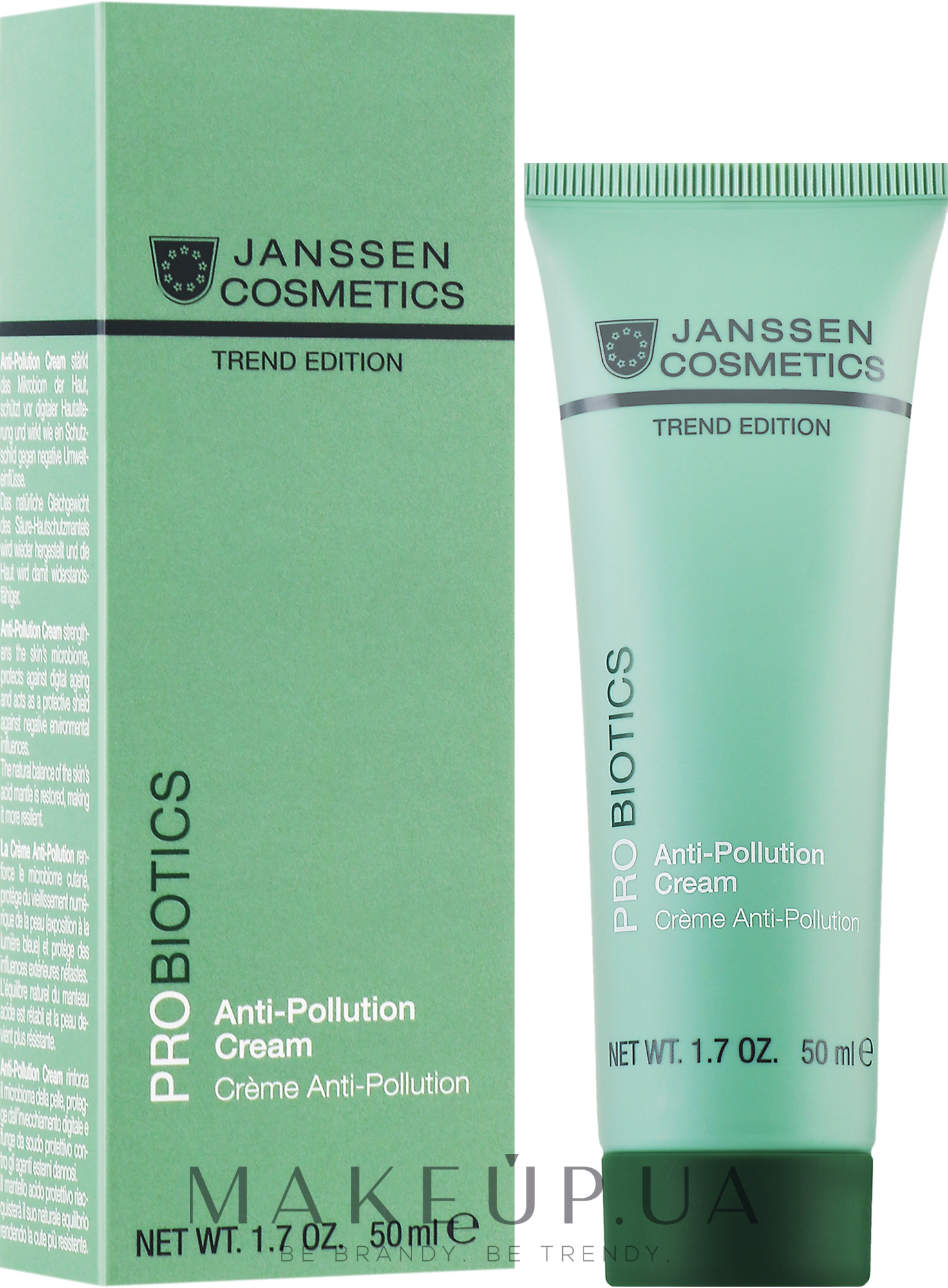 Крем с пробиотиками - Janssen Cosmetics Probiotics Anti-Pollution Cream — фото 50ml