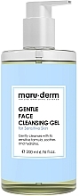Очищающий гель для чувствительной кожи лица - Maruderm Cosmetics Gentle Face Cleansing Gel — фото N1