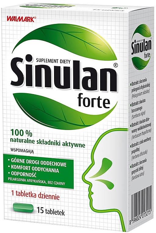 Харчова добавка "Синулан форте" - Walmark Sinulan Forte — фото N1