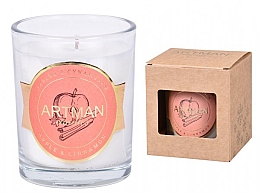 Духи, Парфюмерия, косметика Декоративная свеча в стакане, 8х9.5 см - Artman Apple Cinnamon