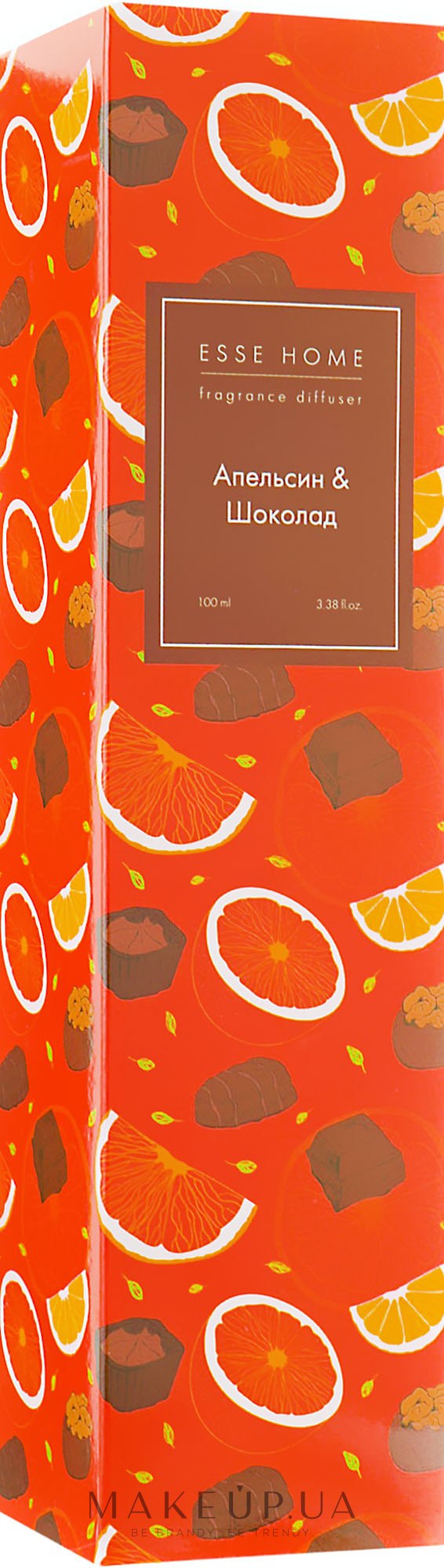 Аромадифузор "Апельсин і шоколад" - ESSE Home Fragrance Diffuser — фото 100ml