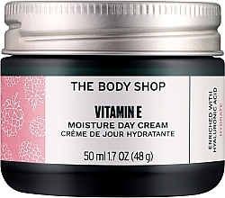 Духи, Парфюмерия, косметика Дневной увлажняющий крем для лица "Витамин Е" - The Body Shop Vitamin E Moisture Day Cream (стеклянная банка)