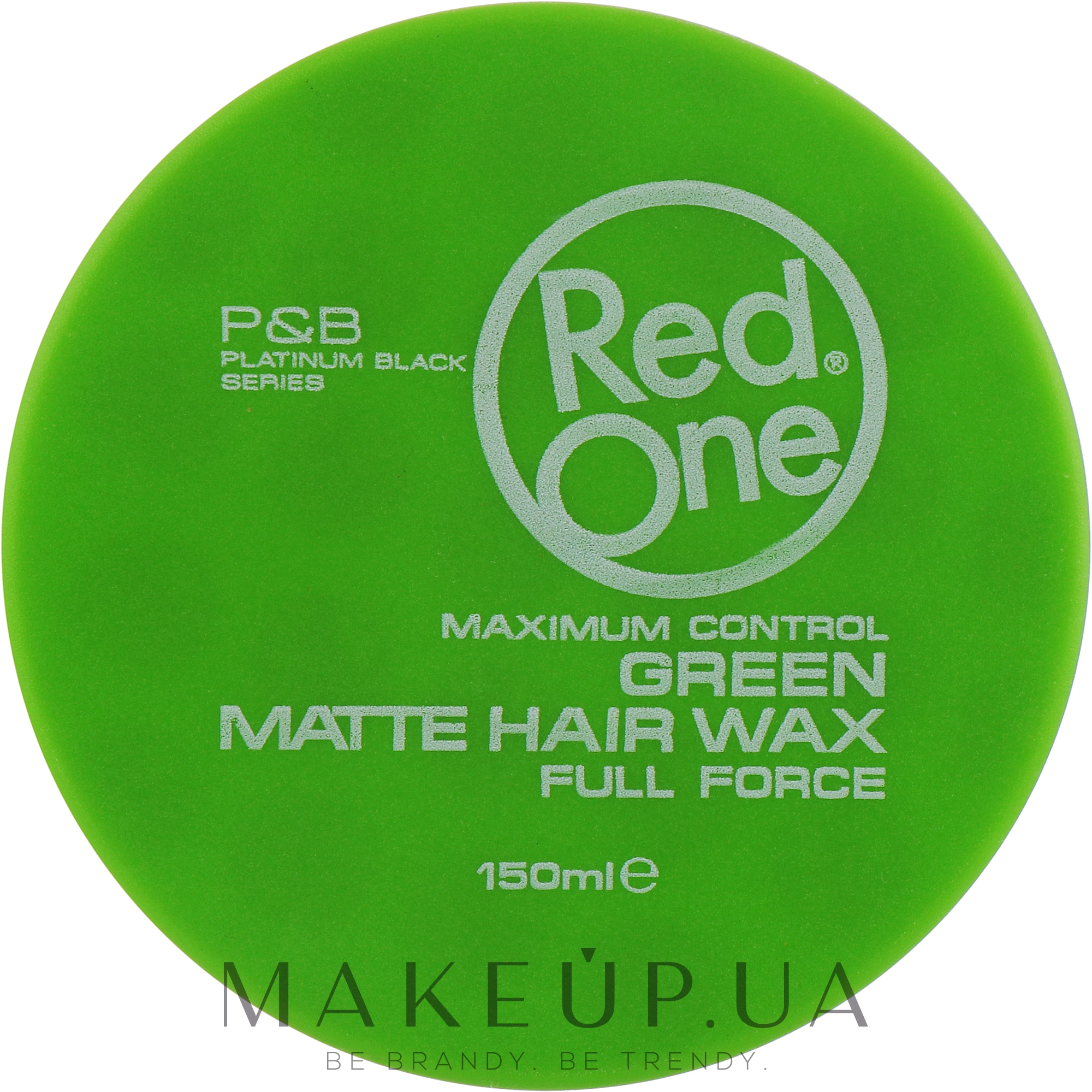 Матовый воск для волос - Redist Professional Red One Green Matte Hair Wax — фото 150ml