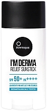 Сонцезахисний крем SPF50+ - Suntique I'M Derma Relief Sunstick — фото N1