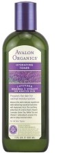 Духи, Парфюмерия, косметика Увлажняющий тоник "Лаванда" - Avalon Organics Lavender Luminosity Hydrating Toner