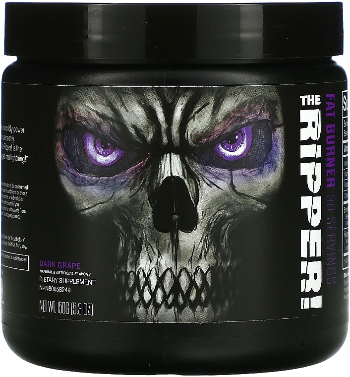 Спортивне харчування - JNX Sports Pre-Workout The Ripper Dark Grape — фото N1