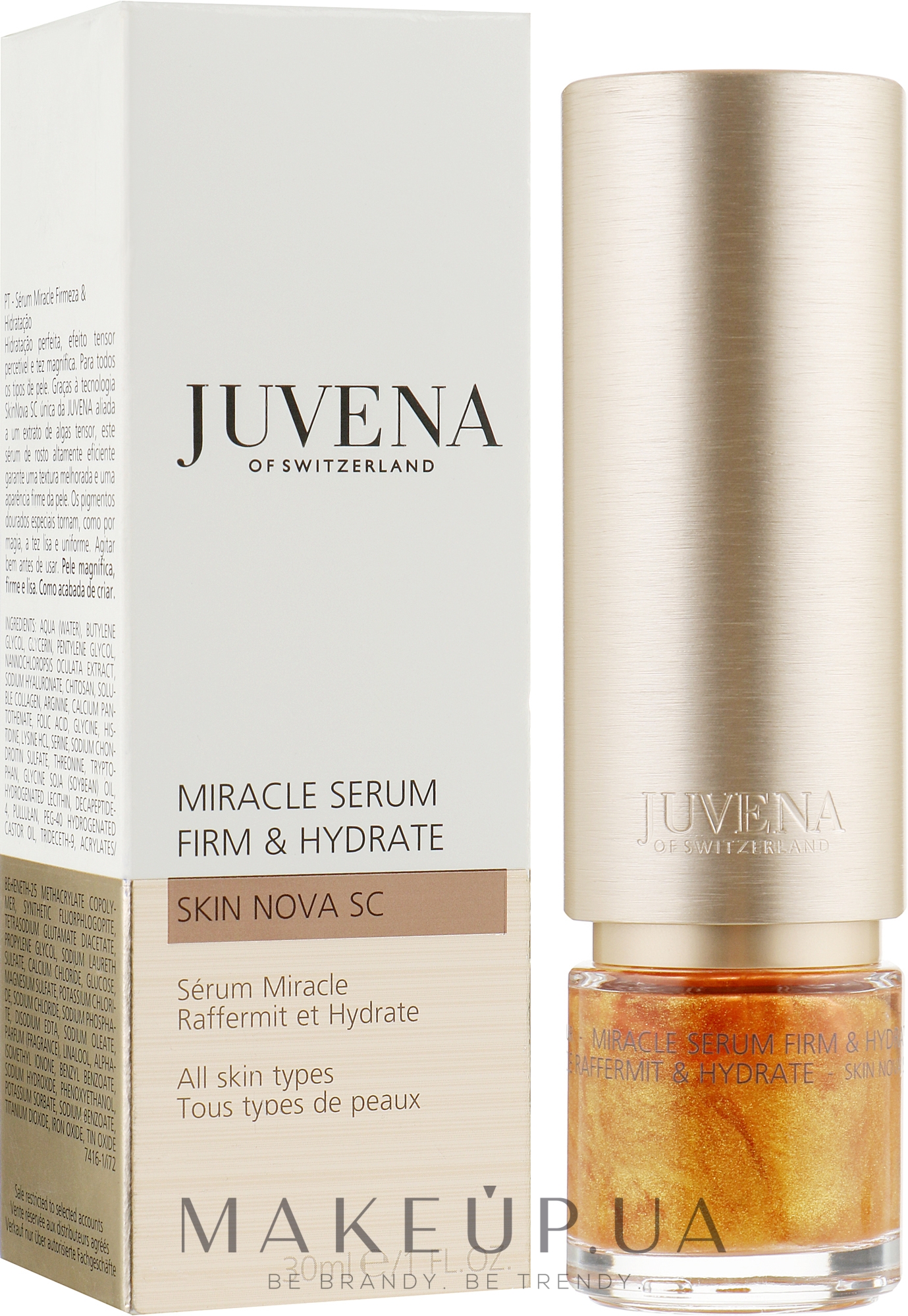 Подтягивающая увлажняющая сыворотка - Juvena Skin Specialists Miracle Serum Firm & Hydrate — фото 30ml