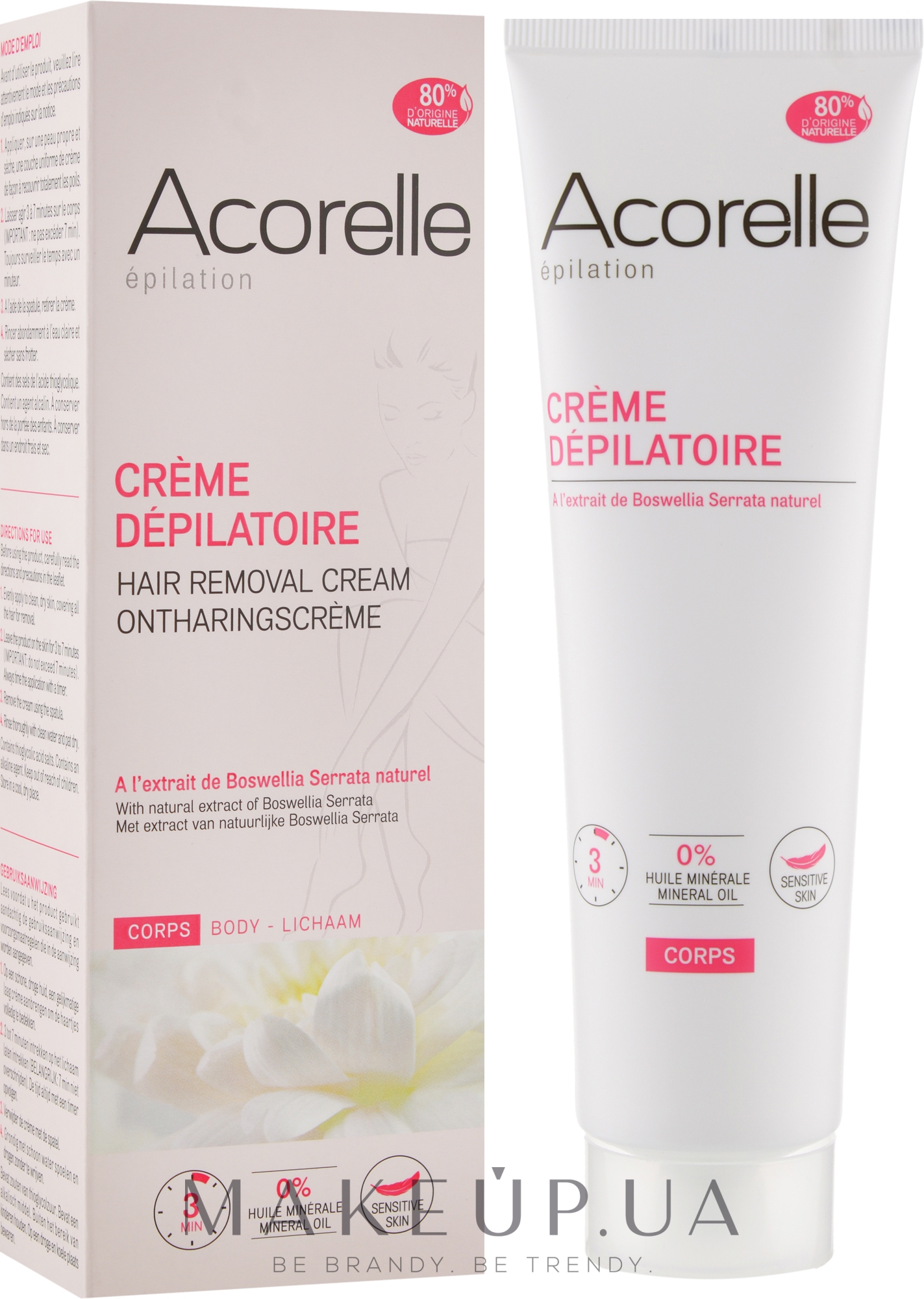 Крем для депиляции тела - Acorelle Hair Removal Cream — фото 150ml