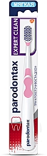 Зубная щетка "Эксперт чистоти", экстра мягкая, розовая - Parodontax — фото N1