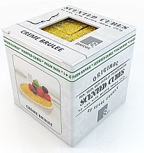 Аромакубики "Крем-брюле" - Scented Cubes Creme Brulee Candle — фото N1