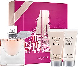 Парфумерія, косметика Lancome La Vie Est Belle - Набір (edp/50ml + sh/gel/50ml + b/lot/50ml)