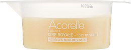 Віск для депіляції делікатних зон "Бджолине молочко" - Acorelle Cire Royale Wax — фото N2