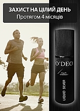 Органический дезодорант для мужчин - O'Deo Organic DEOdorant For Men Liquid Silver — фото N3