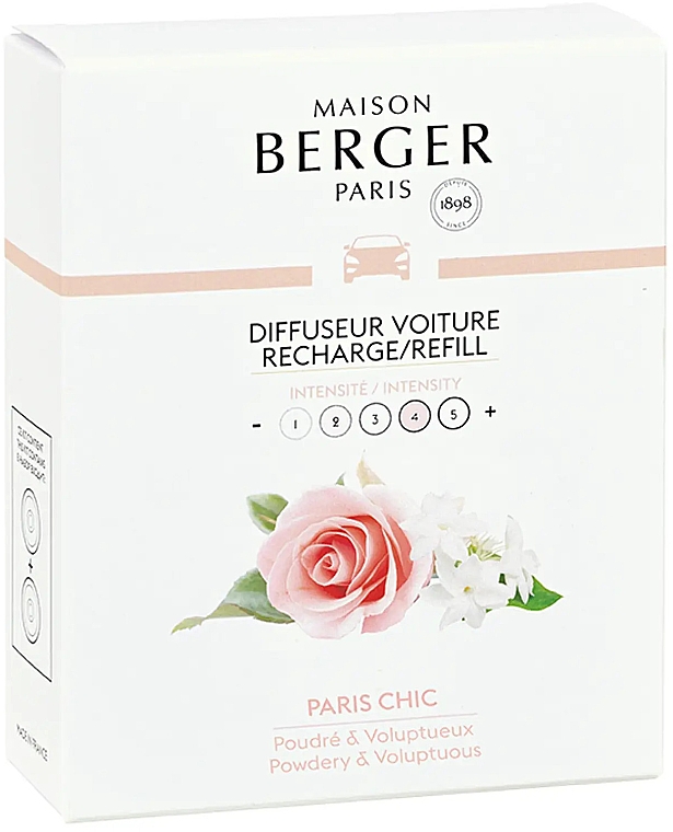 Maison Berger Paris Chic - Аромадиффузор для авто (сменный блок) — фото N1