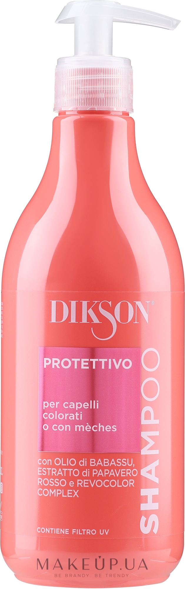 Шампунь для окрашенных волос - Dikson Color Protect Shampoo — фото 500ml