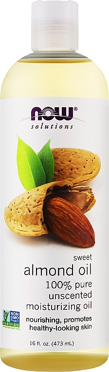 Масло сладкого миндаля - Now Foods Solutions Sweet Almond Oil — фото N2
