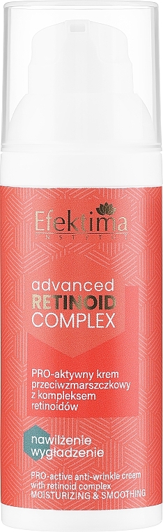 Проактивний крем для обличчя проти зморщок - Efektima Advanced Retinoid Complex — фото N1