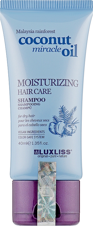 Шампунь увлажняющий для волос - Luxliss Moisturizing Hair Care Shampoo — фото N1