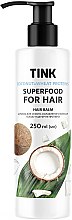 Парфумерія, косметика Бальзам для сухого та ослабленого волосся "Кокос і пшеничні протеїни" - Tink SuperFood For Hair Coconut & Wheat Proteins Balm