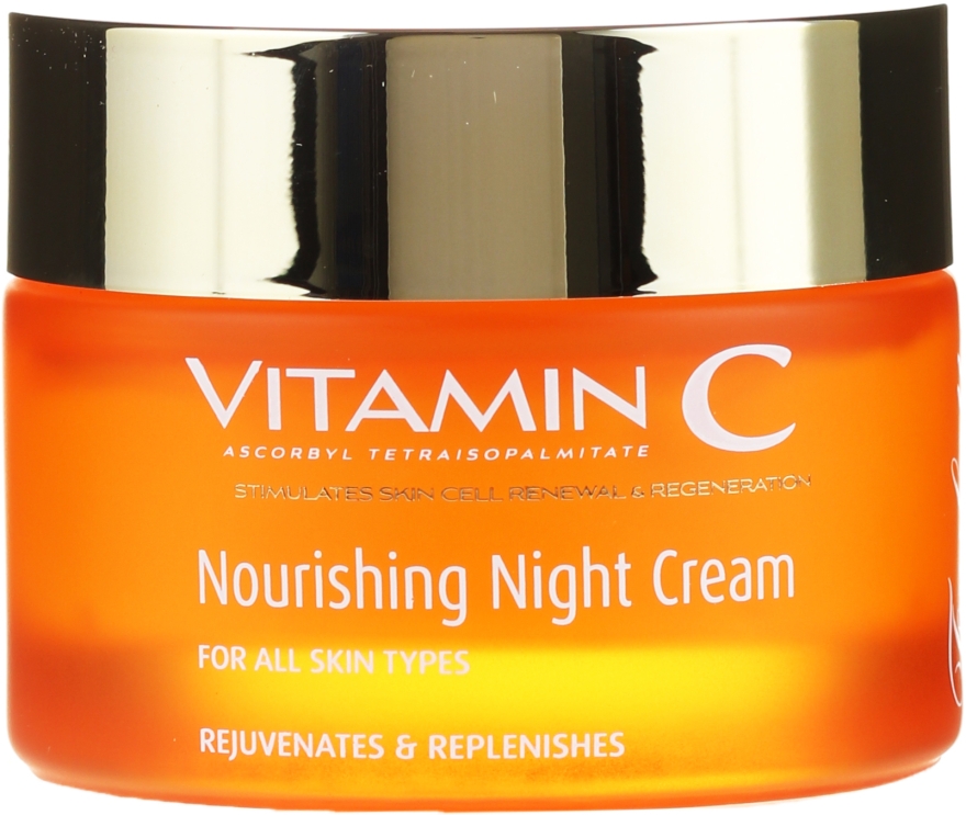 Крем для лица, ночной, питательный - Frulatte Vitamin C Nourishing Night Cream — фото N2