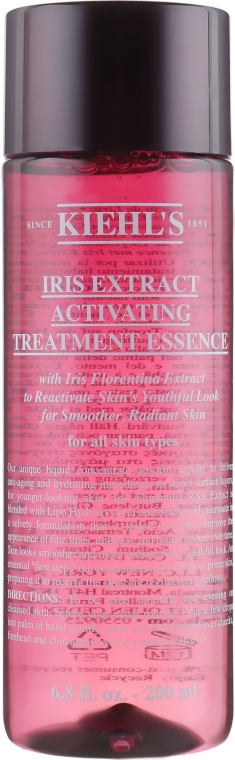 Эссенция с экстрактом ириса - Kiehl's Iris Extract Activating Treatment Essence — фото N1