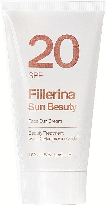 Солнцезащитный крем для лица - Fillerina Sun Beauty Face Sun Cream SPF20 — фото N1