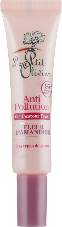 Гель для контура глаз против загрязнения "Миндальный цвет" - Le Petit Olivier Anti-Pollution Eye Contour Gel Almond Blossom — фото N2