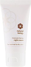 Крем для лица, для нормальной и сухой кожи - Natural Being Manuka Honey Night Cream — фото N2