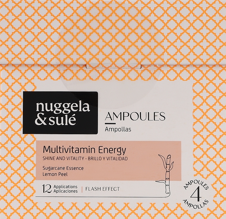 Мультивитаминные ампулы для волос - Nuggela & Sule`Multivitamin Energy Ampoule — фото N1