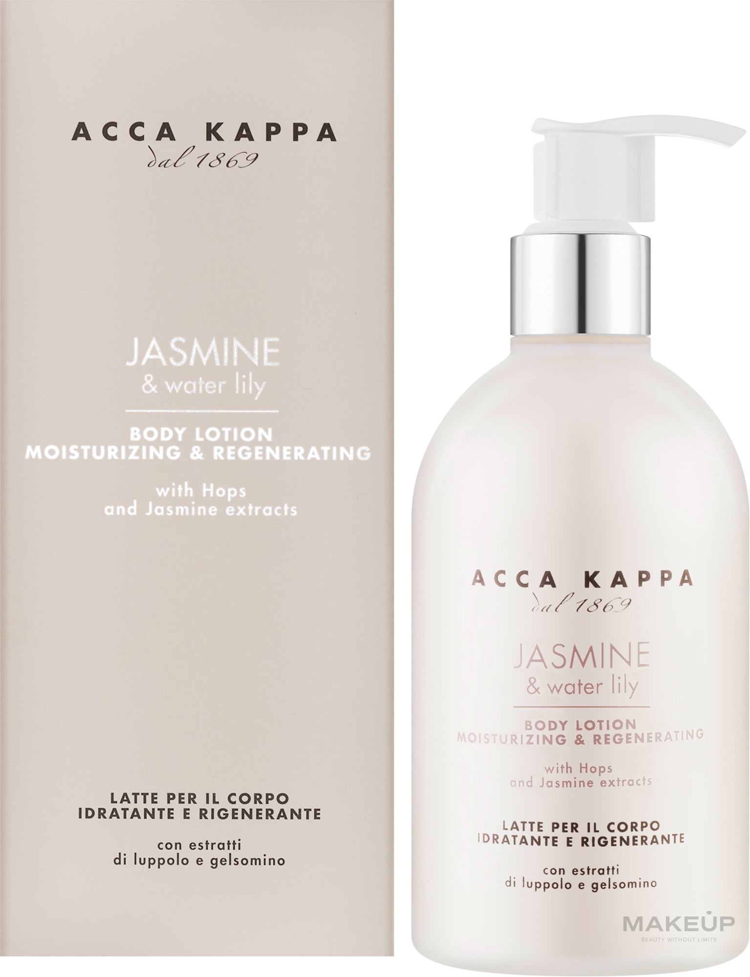 Acca Kappa Jasmine & Water Lily - Лосьон для тела — фото 300ml